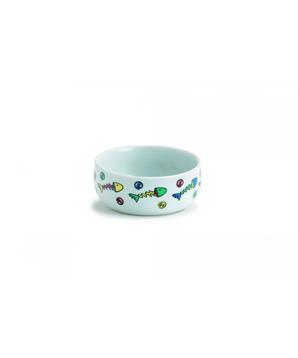 Beeztees Miska s dekorací porcelánová 11cm