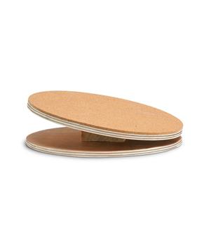 Karlie dřevěný cvičící disk s korkem pro hlodavce, průměr 25cm