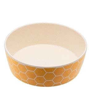 Miska pro psa, BecoBowl - Bambusová-honeycomb-L