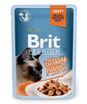 Brit Premium Cat D Fillets in Gravy With Turkey