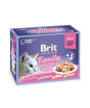 Brit Premium Cat D Fillets in Jelly Family Plate