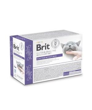 Brit VD Cat Pouch fillets in Gravy Gastrointest