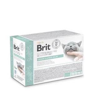 Brit VD Cat Pouch fillets in Gravy Urinary+Stres