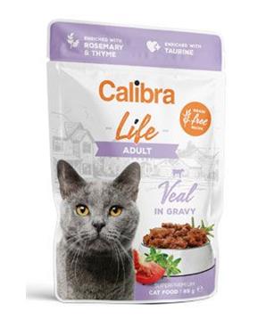 Calibra Cat Life kapsa Adult Veal in gravy