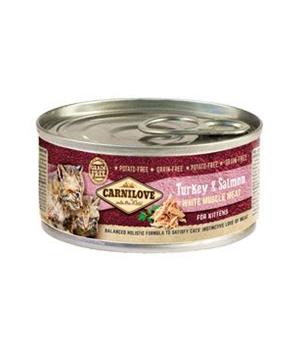 Carnilove White konz Mus Meat Turkey&Salmon Kitten