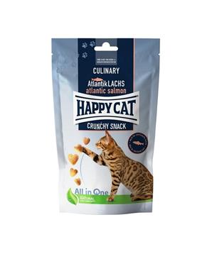 Happy Cat Crunchy Snack Atlantik-Lachs