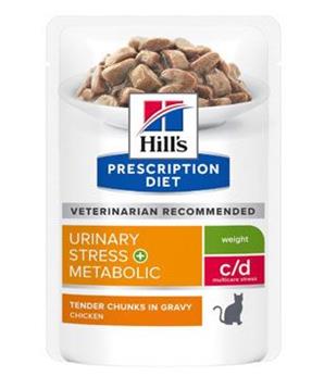 Hill's Fel. PD C/D Urinary Stress+Metabol. Kapsa