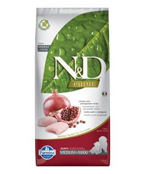 N&D PRIME DOG Puppy M/L Chicken & Pomegranate