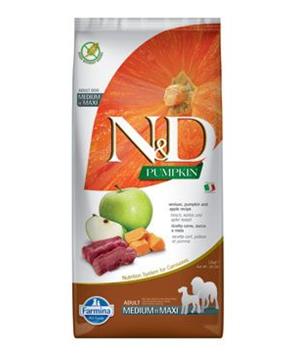 N&D Pumpkin DOG Adult M/L Venison & Apple