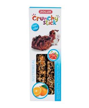 Pochoutka CRUNCHY STICK rybíz/pomeranč pro morče Zolux