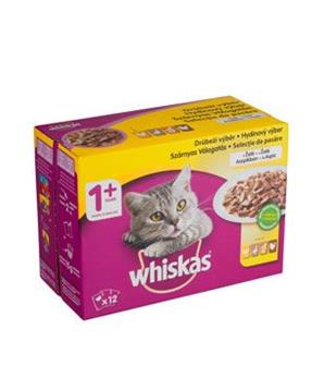 Whiskas kapsa Drůbeží výběr v želé 24x100g