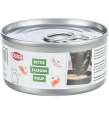 Salmon Soup losos & kuře - tekutý pamlsek pro kočky