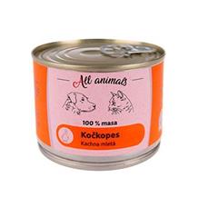 All Animals kočkopes Kachna mletá 200g