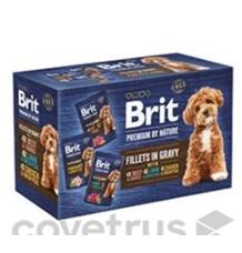 Brit Premium Dog Fillets Gravy Multipack 1020g